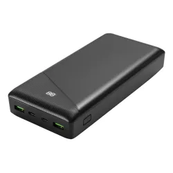Deltaco Power Bank 30.000 Mah, 1x Usb-c Pd, 2x Usb-a Qc3.0 - Powerbank Deltaco Power Bank 30.000 Mah, 1x Usb-c Pd, 2x Usb-a Qc3.0 - Powerbank